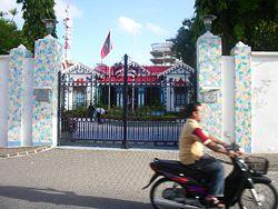 Muleeaage (Former Presidental Palace in Mal&eacute;)