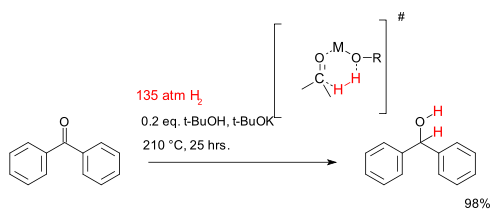 Base Catalyzed Ketone Hydrogenation