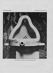 Fountain by Marcel Duchamp. 1917