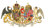 Coat of Arms of Austria&ndash;Hungary, adopted in 1915 to emphasize the unity of the Empire during World War I.