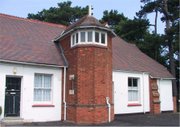 Two cottages in the stable yard at Bletchley Park. Turing worked here from 1939 &ndash; 1940 until he moved to Hut 8.