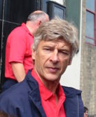 Ars&egrave;ne Wenger, manager of Arsenal since 1996.