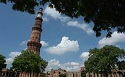 At 72.5&nbsp;m (238&nbsp;ft), the Qutub Minar is the world's tallest free standing minaret.