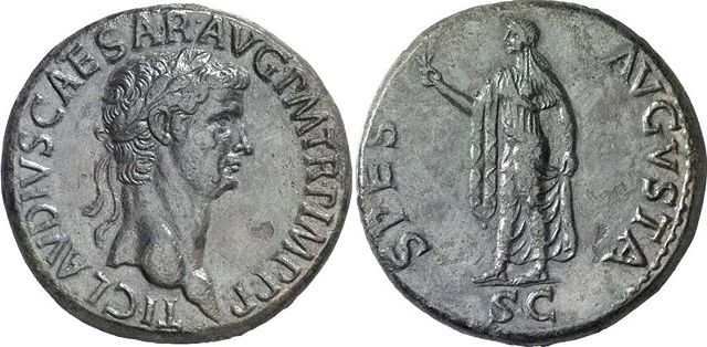 Image:Claudius sestertius spes.jpg