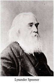 Lysander Spooner (1808&ndash;87).