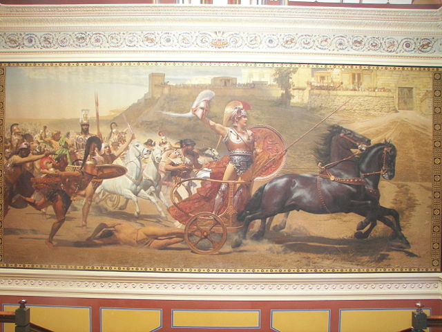 Image:Triumphant Achilles in Achilleion.jpg