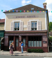 L&rsquo;Auberge Ravoux, in Auvers-sur-Oise, where Vincent Van Gogh spent his final months and where he died. It is now a restaurant.