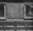 Vacant wall in the Salle Carr&eacute;, Louvre