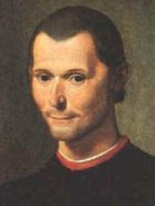 Niccol&ograve; Machiavelli (1469&ndash;1527), the author of The Prince and prototypical Renaissance man.  Detail from a portrait by Santi di Tito.