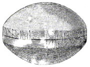 Box of copper from Sigtuna with a dr&oacute;ttkv&aelig;tt verse written with the runic alphabet