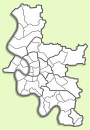 The districts of D&uuml;sseldorf