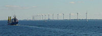 A Danish offshore windfarm