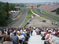 The annual Formula One Canadian Grand Prix on &Icirc;le Notre-Dame.