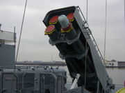 An Armored Box Launcher on USS&nbsp;New Jersey.
