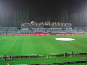 Teheln&eacute; pole stadium in Nov&eacute; Mesto, home to the &Scaron;K Slovan Bratislava football club