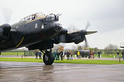 Lancaster Just Jane during taxi run in April 2008