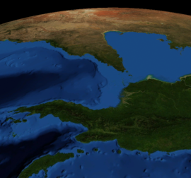 The green jungle of Papua New Guinea bears a stark contrast to the nearby desert of Australia