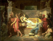 F&eacute;lix Auvray (1830&ndash;1833): Alcibiade with the Courtesans (1833), Museum of Fine Arts of Valenciennes