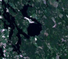 Karikkoselk&auml; - Landsat 7 image of Karikkoselk&auml;.