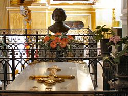 The tomb of Peter the Great in Peter and Paul Fortress.