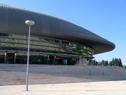 Pavilh&atilde;o Atl&acirc;ntico (Atlantic Pavilion), an indoor sports venue and concert hall in Lisbon.