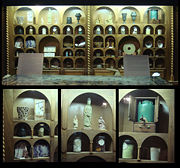 Drugstore of Louis XIV, with details. Mus&eacute;um national d'histoire naturelle, Paris.