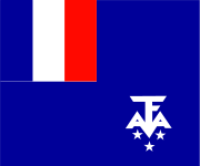Flag of the pr&eacute;fet and administrateur sup&eacute;rieur