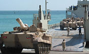 UAE Infantry Fighting Vehicle offloading