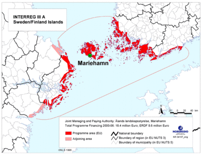A transnational Euroregion encompasses &Aring;land and nearby coastal archipelagoes (sk&auml;rg&aring;rdar).