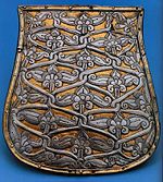 Galg&oacute;ci tarsolylemez, an ancient Hungarian pouch plate.