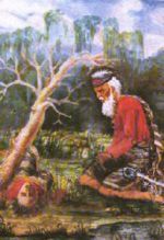 Rendition of Paraguayan soldier grieving the loss of his son by Jos&eacute; Ignacio Garmendia