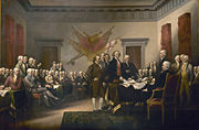 Declaration of Independence, by John Trumbull, 1817&ndash;18
