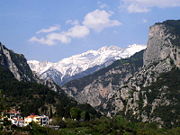 Mount Olympus in Greece.