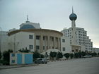 The Mosqu&eacute;e Ennasr mosque in Ariana has a futurist architecture