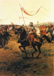 Commonwealth hussars, by J&oacute;zef Brandt