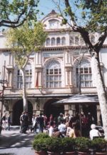 The fa&ccedil;ade of the Liceu, as viewed from La Rambla