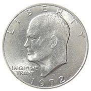 Dollar coin issued by the United States Mint from 1971&ndash;78 commemorating Eisenhower