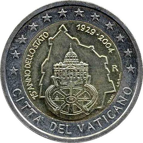 Image:&euro;2 commemorative coin Vatican City 2004.jpg