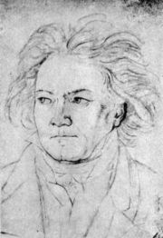 Beethoven in 1818 by August Kl&ouml;ber