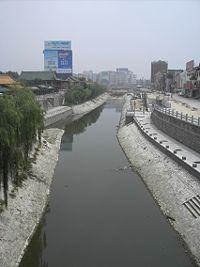 The canal in Jining City