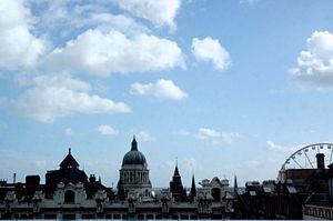 The old central area focussed around Market Square