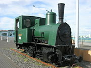 Two steam locomotives were supplied to the Reykjav&iacute;k Docks railway; both are now on display in Reykjav&iacute;k.