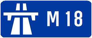 Image:UK motorway M18.PNG