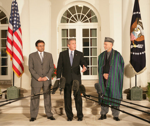 Image:President Bush Hosts Presidents of Pakistan and Afghanistan at the White House.jpg