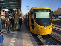 Tram in Puerto Madero