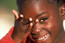 Angolan sponsored child