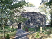 Escomb Church, County Durham. The stone churches built for Nechtan, and perhaps &Oacute;engus's church at St Andrews, are presumed to have been similar.