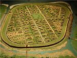 fortified Viking Town Aros(Aarhus Denmark) 950 AD