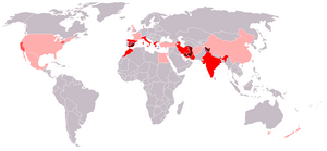World saffron cultivation patterns:      &nbsp;&nbsp;&nbsp;&nbsp;&nbsp;Major producing regions     &nbsp;&nbsp;&nbsp;&nbsp;&nbsp;Major producing nations     &nbsp;&nbsp;&nbsp;&nbsp;&nbsp;Minor producing regions     &nbsp;&nbsp;&nbsp;&nbsp;&nbsp;Minor producing nations     &nbsp;&nbsp;&nbsp;&nbsp;&nbsp;Major trading centres (current)     &nbsp;&nbsp;&nbsp;&nbsp;&nbsp;Major trading centres (historical)   