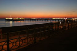 Brighton Pier at sunset